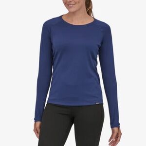 NWT Patagonia woman’s capilene midnight crew